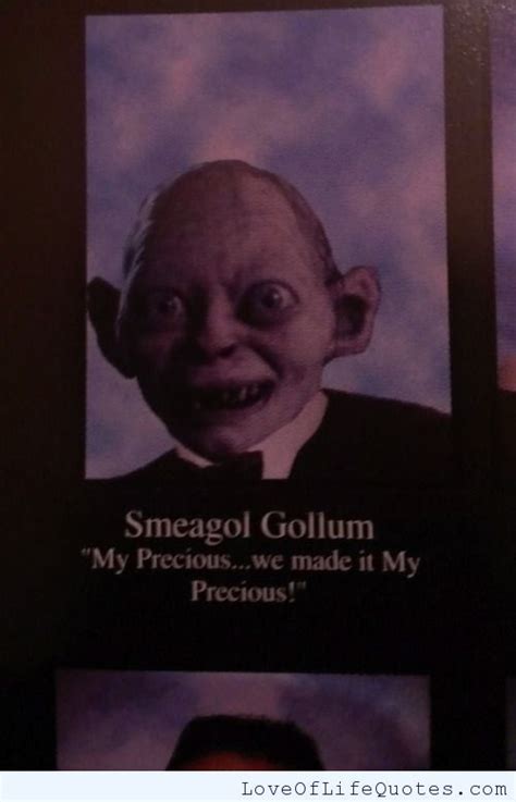 Gollum Funny Quotes. QuotesGram