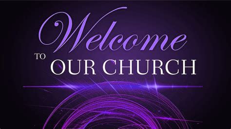 Welcome To Our Church Family drawing free image download