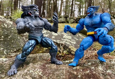 Marvel Legends Dark Beast X-Men Age of Apocalypse 2020 Figure Review ...