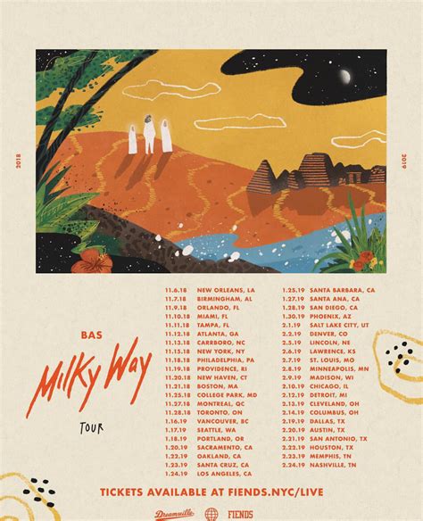 ALBUM SPOTLIGHT: Bas - "Milky Way" (Ahead of the Big Tour)