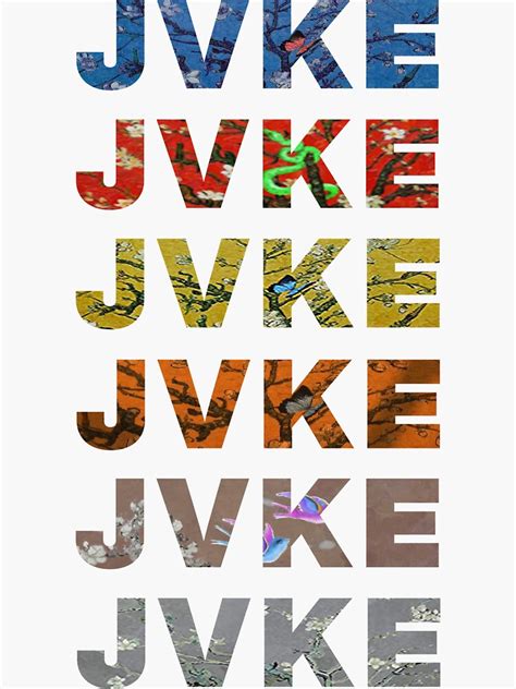 "jvke concert" Sticker for Sale by JuskeArt | Redbubble