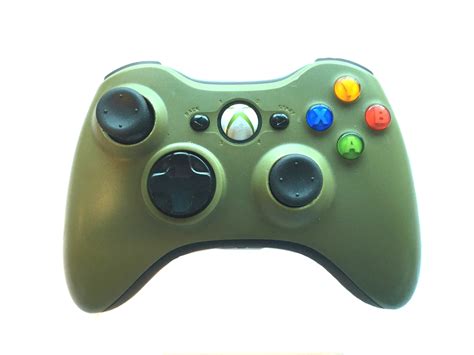 Official Microsoft Xbox 360 Wireless Controller Halo 3 Edition - Baxtros