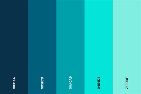 15+ Best Teal Color Palettes (Colors that Go with Teal) – CreativeBooster