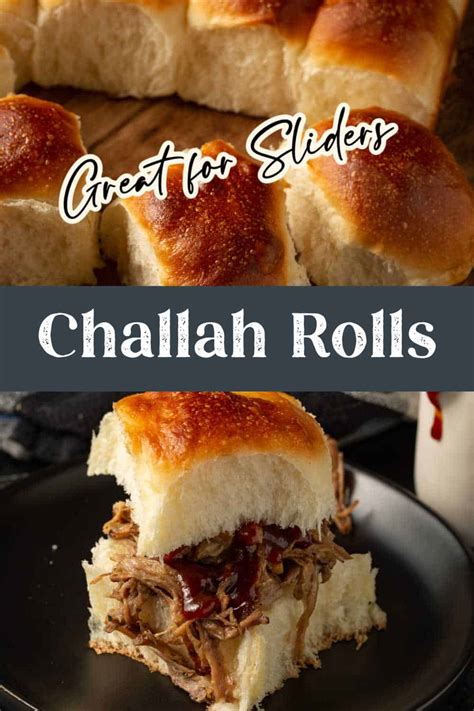 Challah Rolls - Great for Sliders- Butter & Baggage