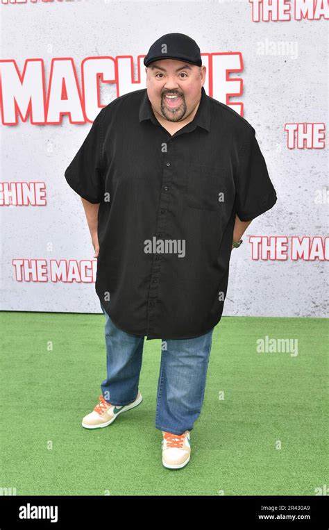 Gabriel Iglesias arrives at a special screening of "The Machine" on ...