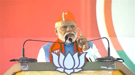 PM Modi slams Congress during his public rally in Madhya Pradesh – India TV