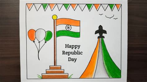 15 Easy Republic Day Drawing Ideas 2025 - Paisa Wapas