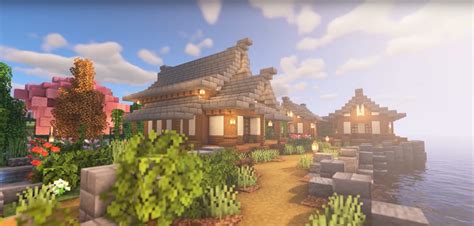 Minecraft Simple Japanese Survival House Ideas and Design