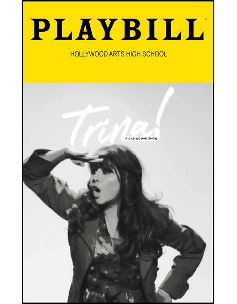 Playbill Template Free