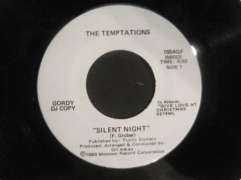 The Temptations - Silent Night (1982, Vinyl) | Discogs