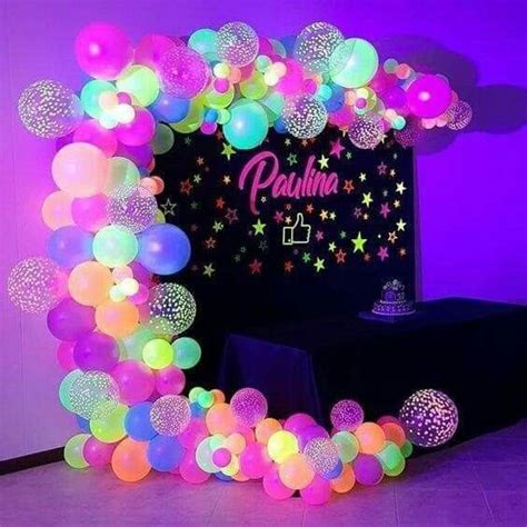 20+ Neon Party Decoration Ideas