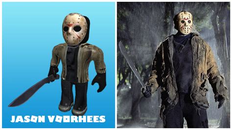 Roblox: Jason Voorhees In Real Life (characters in skins, models ...