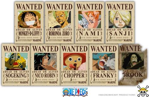 One Piece : Straw Hats Bounty by MAGNUMHEARTED on deviantART | Piecings ...