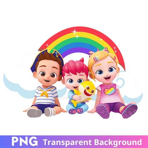 Bebefinn Baby Rainbow PNG Transparent Image Clipart | Inspire Uplift