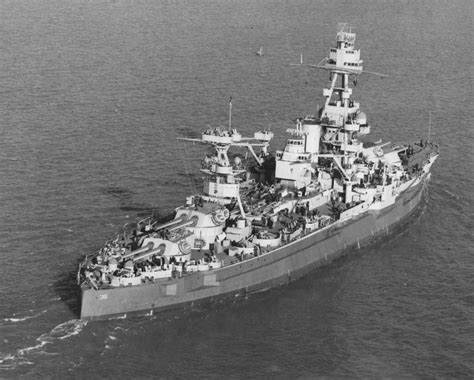 USS Texas (BB-35) Battleship in World War II