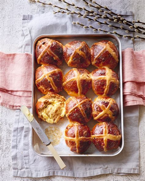 Cheese and chilli hot cross buns - delicious. magazine