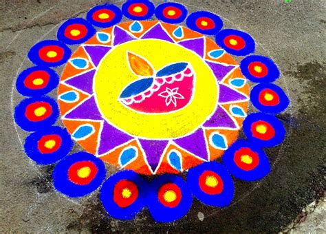 Brighten Up Your Home This Diwali With These 20 Easy-To-Do Rangoli Designs