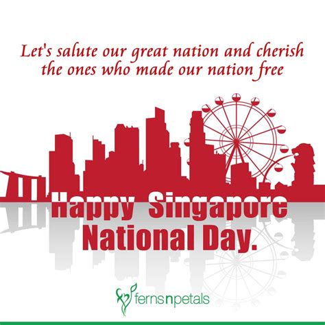 Singapore National Day Quotes, Wishes, Messages 2024 - FNP SG