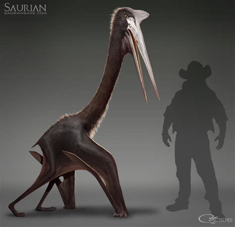 Saurian-Quetzalcoatlus Update by arvalis on DeviantArt