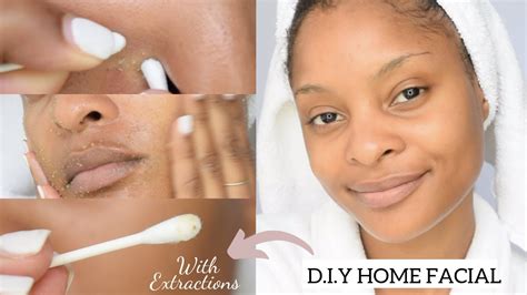 HOW TO: DO A FACIAL AT HOME (Includes Extractions) | KRYSSTOBER 8 - YouTube