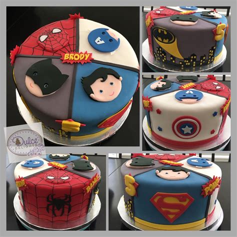 Superhero cake | Superhero birthday cake, Superhero cake, Boy birthday cake