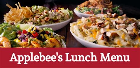 Applebee's Lunch Menu: All You Can Eat and More!