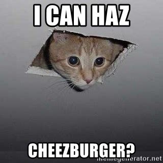 I can haz Cheezburger? - Ceiling cat | Meme Generator