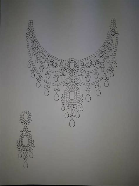 Different diamond necklace | Jewelry design drawing, Jewelry drawing ...