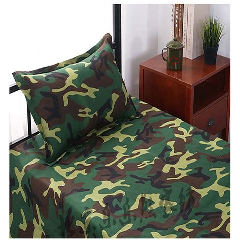 Army Green Camouflage Bedding Set Duvet Cover1 Pillow Cases | Etsy