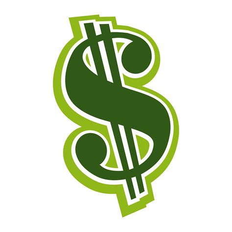 Dollar sign green vector 546048 Vector Art at Vecteezy