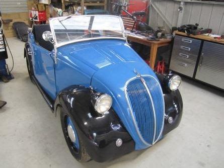 Tiny Drop-Top: 1937 Fiat Topolino Convertible | Barn Finds