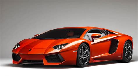 Orange Lamborghini Aventador Wallpaper For Android | Wallpaperautocars