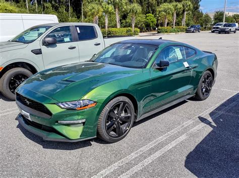 (2) The new Eruption Green looks so good! : Mustang | Pony car, Mustang ...