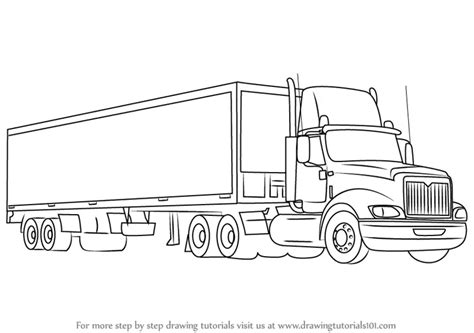 Mack Truck: How To Draw A Mack Truck