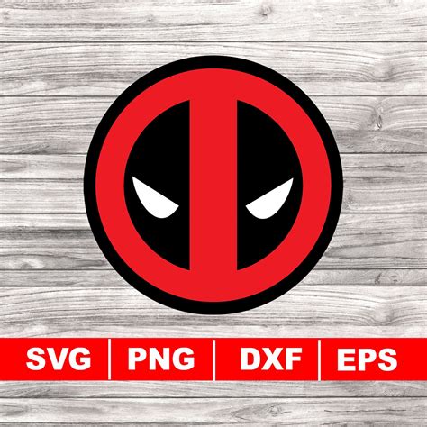 Deadpool logo svg png dxf eps Marvel svg Deadpool svg | Etsy