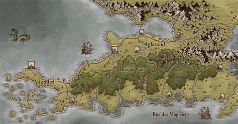 Map of Aglarond for my GM's Campaign : r/mapmaking