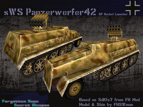 Panzerwerfer 42 | Forgotten Hope Secret Weapon Wiki | FANDOM powered by ...