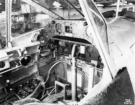 cockpit of a Douglas TBD Devastator | World War Photos