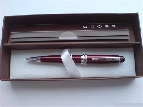 Personalised Cross pen, with an engraved message of your choice. The ...