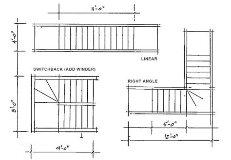 Staircase Plans Drawing at PaintingValley.com | Explore collection of ...