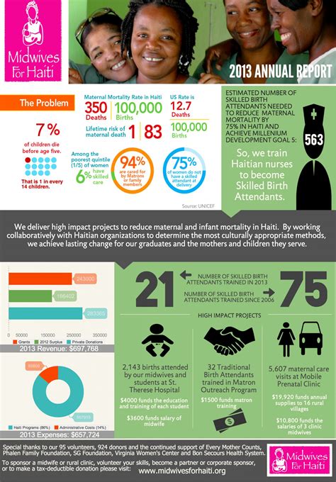 Nonprofit Annual Report in an Infographic [Real-World Example ...