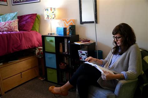 College dorm personal bedroom in the quads at Union University. # ...