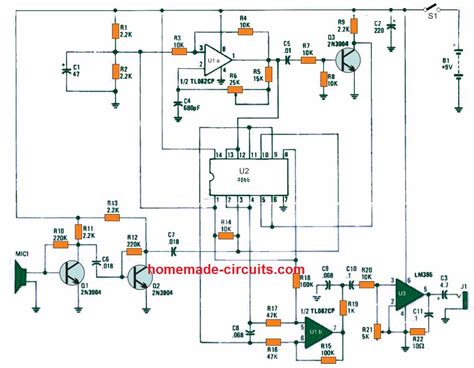 Ultrasonic Detector Circuit [Extend your Ear’s Sensitivity] – Homemade ...