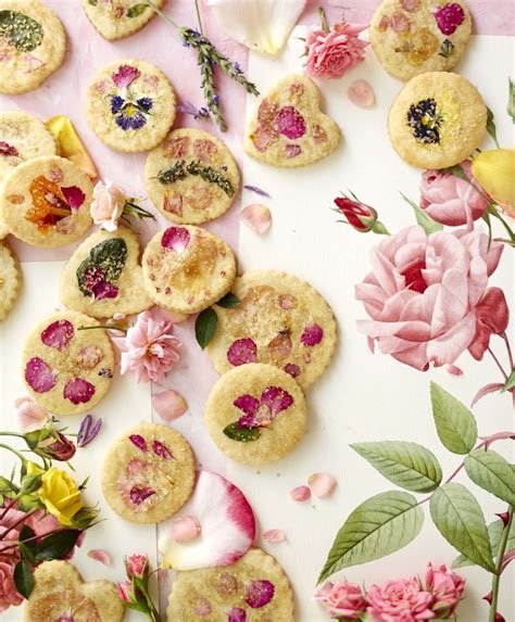 These Edible Flower Cookies Are Almost Too Gorgeous To Eat | Edible ...