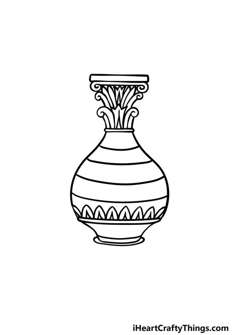 Vase Drawing Designs