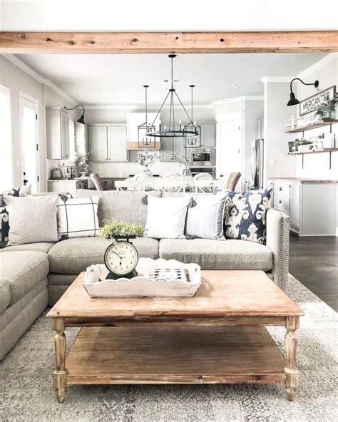 60 farmhouse living room joanna gaines magnolia homes decorating ideas ...