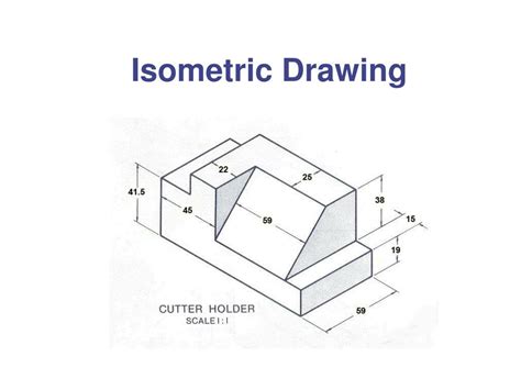 Orthographic To Isometric Drawing Exercises