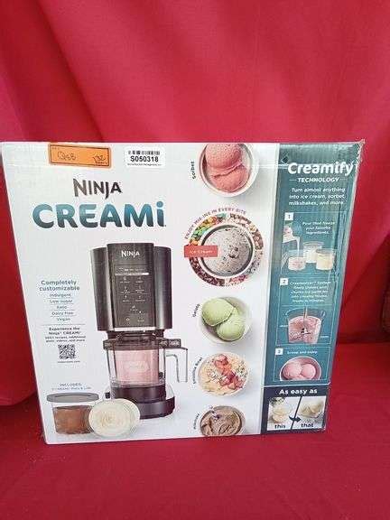 Ninja Creami Ice Cream Maker - Sierra Auction Management Inc