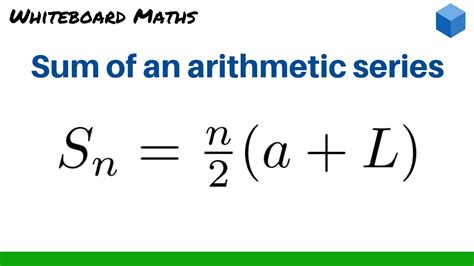 Arithmetic Sum Formula - astonishingceiyrs