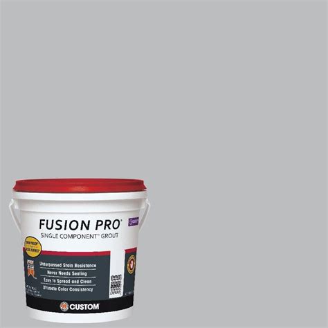 Custom Building Products Fusion Pro #115 Platinum 1 Gal. Single ...